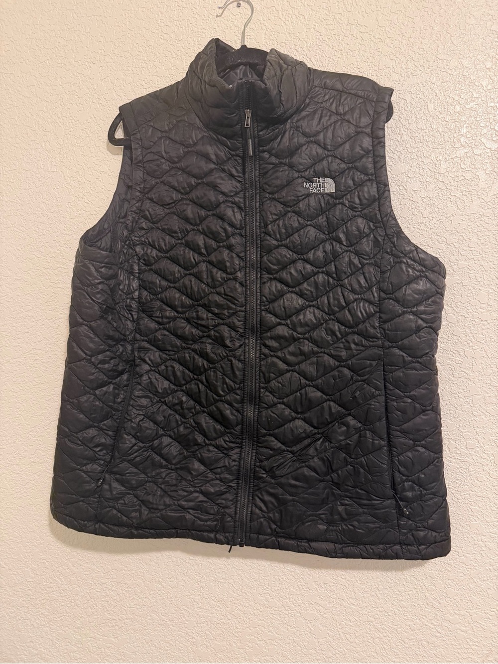 The North Face Black Quilted Insulated Vest
